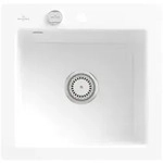 Villeroy und Boch Subway Fl&auml;chenb&uuml;ndige Sp&uuml;le 33152FR1 mit Ablaufgarnitur und