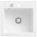 Villeroy und Boch Subway 50 S Einbausp&uuml;le 331502R1 mit Ablaufgarnitur,