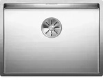 Blanco Claron Sp&uuml;le 521579 550-U, 59 x 44 cm, Edelstahl Seidenglanz, ohne
