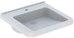 Geberit Renova Comfort Waschtisch 128557000 55 x 52,5 cm, weiss, mit Hahnloch, ohne