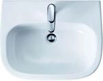 Duravit D-Code Waschtisch 2311600000 60 x 46 cm, ohne &Uuml;berlauf, 1 Hahnloch, weiss