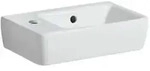 Geberit Waschtisch Renova Compact 276240600 weiss, KeraTect, 40 x 25 cm, mit Hahnloch