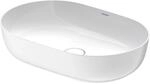 Duravit Luv Aufsatzwaschtisch 0379602600 weiss/weiss Seidenmatt, 60x40cm,...