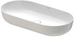 Duravit Luv Aufsatzwaschtisch 0379802300 wei&szlig;/Grau Seidenmatt, 80x40cm,...