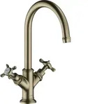 hansgrohe Axor Montreux 2-Griff-Waschtischarmatur 16506820 Ausladung 175mm, mit
