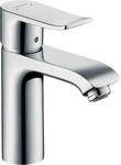 hansgrohe Metris 110 Waschtisch Armatur 31203000 chrom, mit Ablaufgarnitur, LowFlow