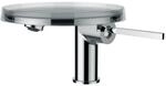 LAUFEN Kartell Waschtischarmaturmit Deco Disc H3113310041111, mit Ablaufgarnitur