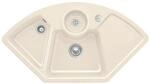 Villeroy und Boch Solo Eck Ecksp&uuml;le 670802KR Ablaufgarnitur, Exzenterbet&auml;tigung,