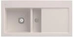 Villeroy und Boch Subway 60 Einbausp&uuml;le 677001KR links, mit Ablaufgarnitur,