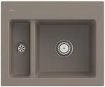 Villeroy und Boch Subway 60 XM Einbausp&uuml;le 678001TR mit Ablaufgarnitur, 620 x 510
