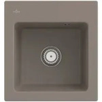Villeroy & Boch Subway 45 XS Einbausp&uuml;le 678101TR mit Ablaufgarnitur und
