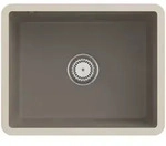 Villeroy und Boch Unterbausp&uuml;le 331001TR mit Ablaufgarnitur und Handbet&auml;tigung,