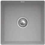 Villeroy und Boch Unterbausp&uuml;le 332502KD mit Ablaufgarnitur und Excenterbet&auml;tigung,