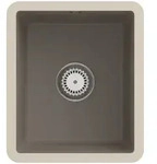 Villeroy und Boch Unterbausp&uuml;le 332401TR mit Ablaufgarnitur und Handbet&auml;tigung,
