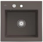 Villeroy und Boch Subway 50 S Einbausp&uuml;le 331502TR mit Ablaufgarnitur,