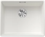 Blanco Subline 500-f Sp&uuml;le 523535 52,7x42,7cm, PuraDur wei&szlig;, f&uuml;r Unterbau