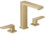 hansgrohe Metropol Waschtisch-3-Loch-Armatur 32515140 Ausladung 152 mm, Push-Open