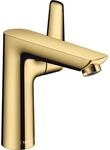 hansgrohe Talis E Waschtisch-Einhebelmischer 71754990 mit Ablaufgarnitur, Ausladung