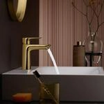 hansgrohe Talis E Waschtisch-Einhebelmischer 71710990 mit Ablaufgarnitur, polished