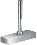 hansgrohe Axor Edge Wannenrandset 46470000 chrom, mit 2jet Stabhandbrause