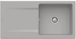 Villeroy & Boch Siluet Einbausp&uuml;le 333601KD mit Ablaufgarnitur und Handbet&auml;tigung,