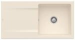 Villeroy & Boch Siluet Einbausp&uuml;le 333601FU mit Ablaufgarnitur und Handbet&auml;tigung,