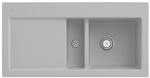 Villeroy und Boch Subway 60 Einbausp&uuml;le 671201SM rechts, mit Ablaufgarnitur, 1000 x