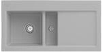 Villeroy und Boch Subway 60 Einbausp&uuml;le 677001SM links, mit Ablaufgarnitur,