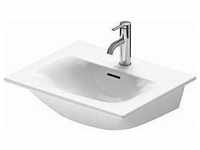 Duravit Viu Handwaschbecken 2344530000 53x43cm, 1 Hahnloch, weiß, mit...