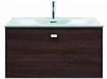 Duravit Viu M&ouml;bel-Waschtisch 2344830000 83x49cm, wei&szlig;, mit 1 Hahnloch, mit