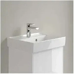 Villeroy und Boch Collaro Handwaschbecken 433445R1 mit &Uuml;berlauf, 45x37cm, wei&szlig;