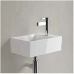 Villeroy & Boch Memento 2.0 Handwaschbecken 43234001 40 x 26 cm, wei&szlig; alpin, mit