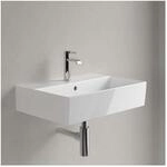 Villeroy & Boch Memento 2.0 Waschtisch 4A226GR1 60 x 42 cm, wei&szlig; alpin C-plus,...