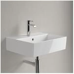 Villeroy & Boch Memento 2.0 Waschtisch 4A225GR1 50 x 42 cm, wei&szlig; alpin C-plus, mit