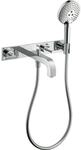 hansgrohe Axor Citterio Fertigmontageset 39442000 Unterputz-3-Loch-Wannenarmatur, mit