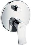 hansgrohe Metris Wannenmischer 31487000 Unterputz, eigensicher, chrom