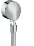 hansgrohe Schlauchanschluss Fixfit E 27505000 chrom, DN 15, mit R&uuml;ckflussverhinderer