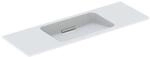 Geberit One Waschtisch 500392011 120x13x40cm, ohne Hahnloch, &Uuml;berlauf verdeckt,