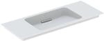 Geberit One M&ouml;bel-Waschtisch 500396012 105x13x40cm, ohne Hahnloch, &Uuml;berlauf