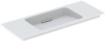 Geberit One M&ouml;bel-Waschtisch 500396013 105x13x40cm, ohne Hahnloch, &Uuml;berlauf