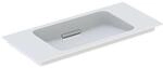 Geberit One M&ouml;bel-Waschtisch 500395011 90x13x40cm, ohne Hahnloch, &Uuml;berlauf