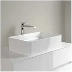 Villeroy & Boch Collaro Aufsatzwaschtisch 4A205601 ohne Hahnloch und &Uuml;berlauf, 56x36