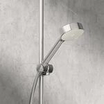 Hansa Hansabasicjet Handbrause 44610400 Durchflussmenge 9 l/min, Anti-Kalk-Technik,