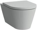 LAUFEN Kartell Wand-Tiefsp&uuml;l-WC H8203377590001 grau matt, sp&uuml;lrandlos, Form innen