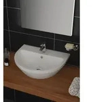 VitrA Integra Handwaschbecken 7065L003-0001 45x36cm, wei&szlig;, mit...