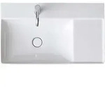 Duravit DuraSquare M&ouml;bel-WT asymmetrisch geschliffen 2348800071 80 x 47 cm,...