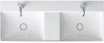 Duravit DuraSquare M&ouml;bel-Doppel-Waschtisch 23531200411 120 x 47 cm, ohne &Uuml;berlauf,