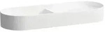 LAUFEN Sonar Doppelwaschtisch-Schale H8123497571121 100x37cm, mit Textur, ohne