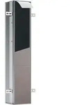 Emco Asis plus Unterputz-WC-B&uuml;rstengarnitur 975611010 11010, T&uuml;ranschlag links,