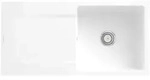 Villeroy und Boch Siluet Fl&auml;chenb&uuml;ndige Sp&uuml;le 33361FR1 mit Ablaufgarnitur und